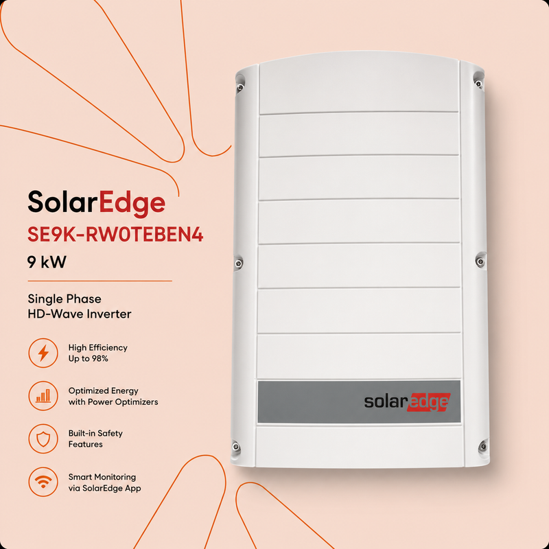 SolarEdge SE9K-RW0TEBEN4 – 9 kW